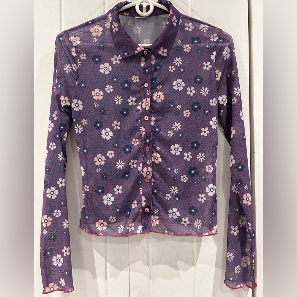 Self Esteem Juniors mesh top
